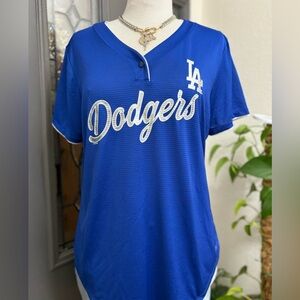 Genuine Merchandise Women’s LA Dodgers TX3 Cool Jersey in Dodgers Blue | Size XL